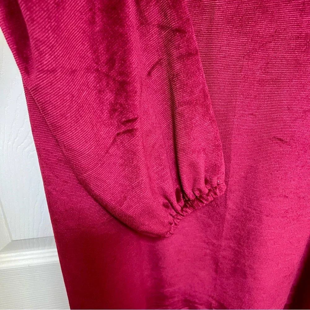 Red Velvet Jewel Toned Dress 🎀 - Picture 6 of 10